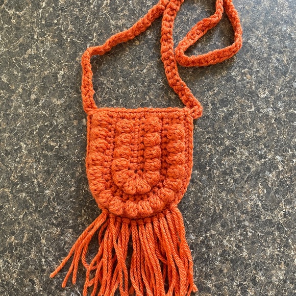 Crochet Boho Toddler Purse - Picture 5 of 8